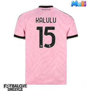 Juventus Pierre Kalulu #15 Venkovní Dres 2026-27 Krátký Rukáv Juventus Pierre Kalulu #15 Venkovní Dres 2026-27 Krátký Rukáv